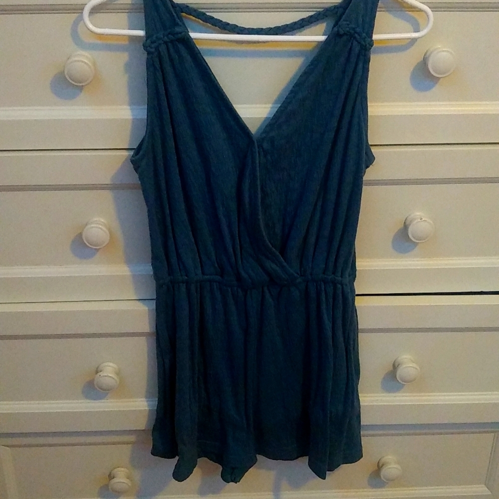 Universal Thread Blue Romper